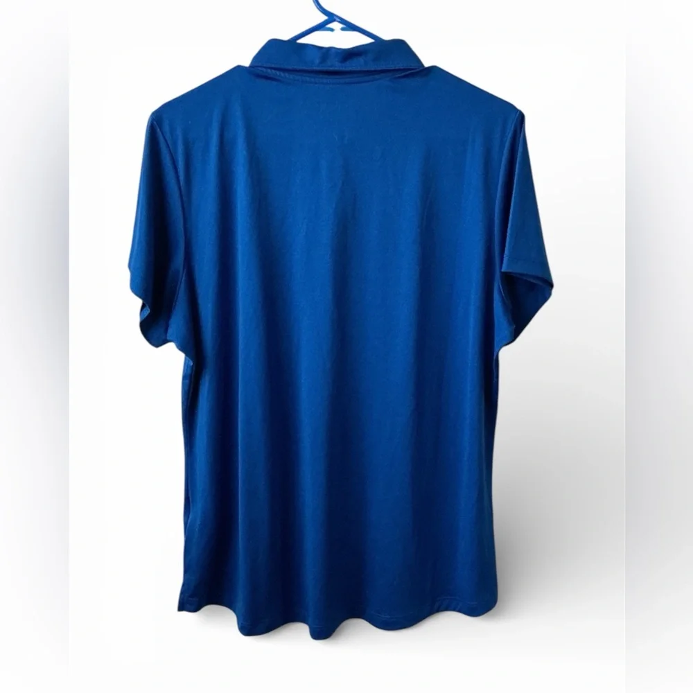 ⛳️ Port Authority Women’s Classic Blue Polo X-LARGE - Picture 2 of 4